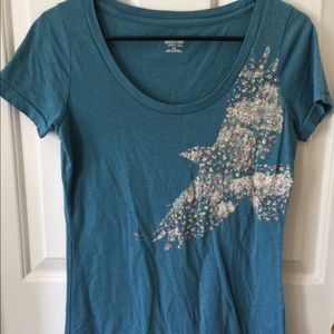 Mossimo floral bird design